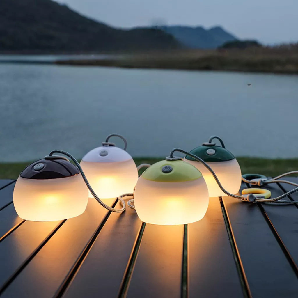 Portable Rechargeable LED Lighting Lamp for Outdoor Camping