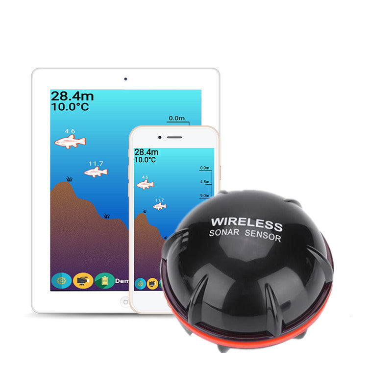 Wireless Fish Finder Sonar Sensor Echo Sounder