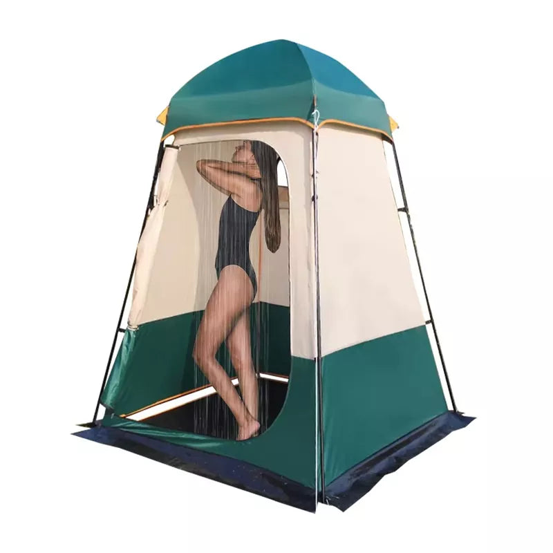Portable Shower Tent for Outdoor Bathing Camping Toilet Pop-Up Privacy Shelter