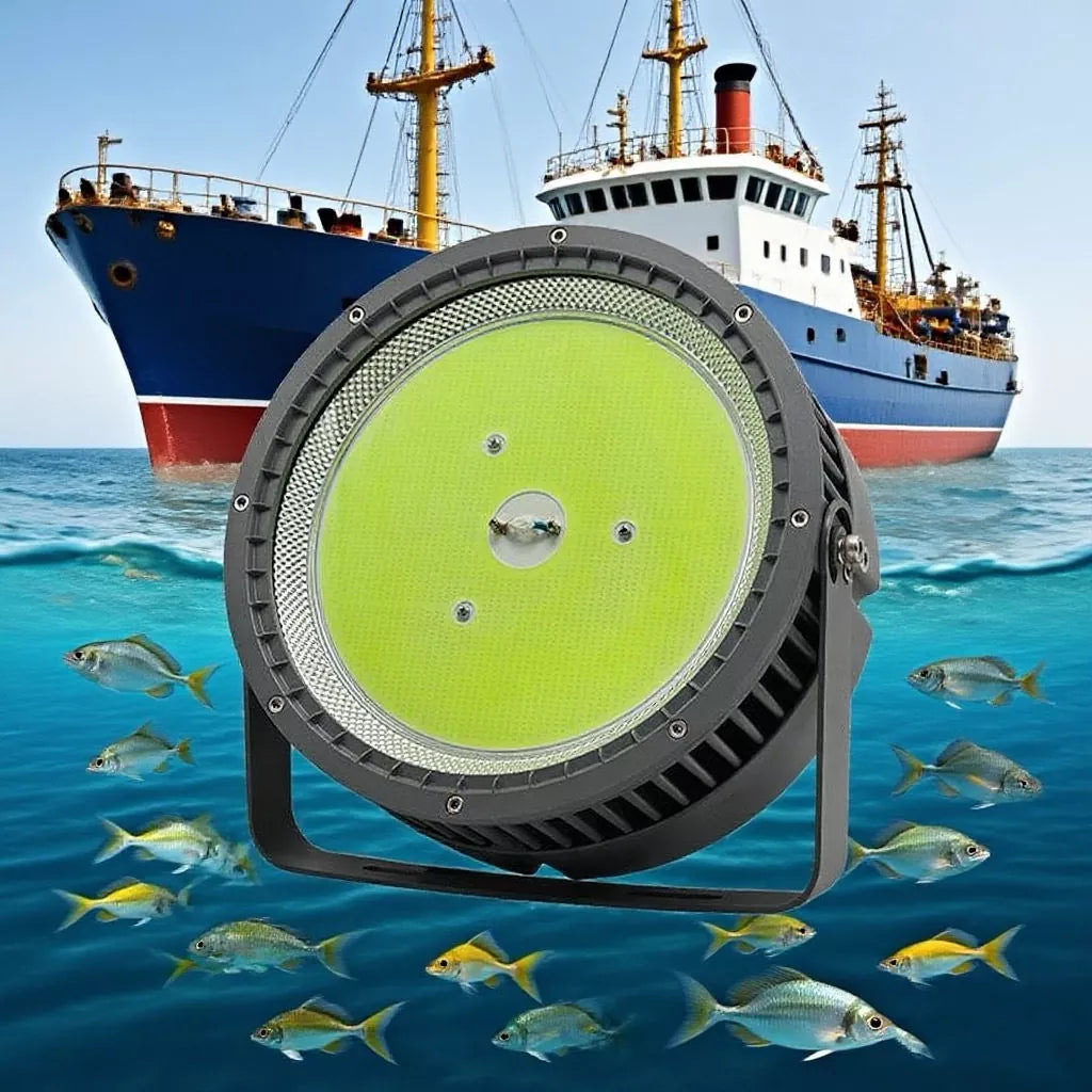 IP67 LED Fishing Lights for Boats with Adjustable Gathering Lamp