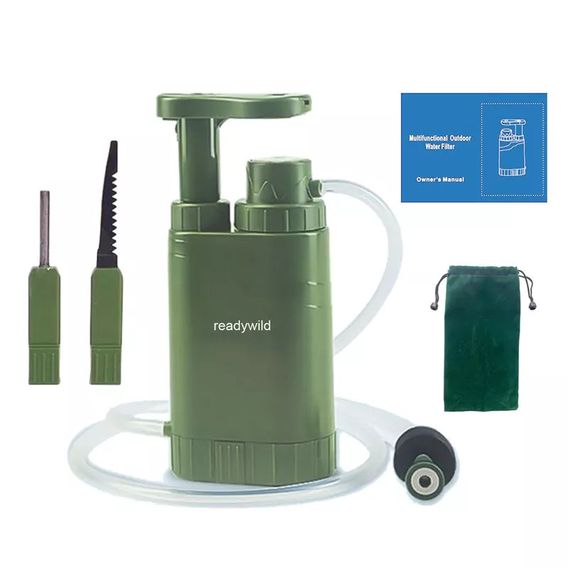 Portable Hiking Water Filtration System