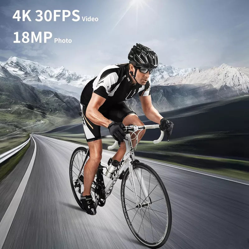2025 Upgrade Sunglasses Smart Camera, Sports & Action Video Cameras 4K