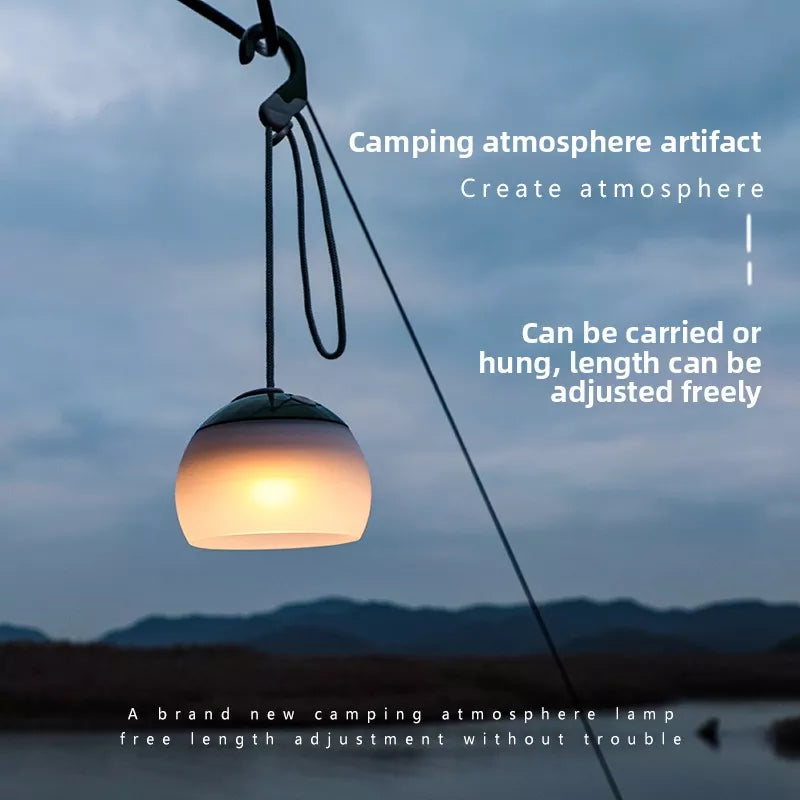 Portable Rechargeable LED Lighting Lamp for Outdoor Camping