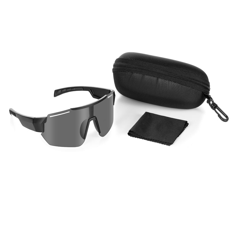 Cycling Glasses with Rear-view Mirror UV-400