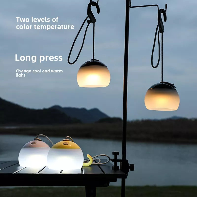 Portable Rechargeable LED Lighting Lamp for Outdoor Camping