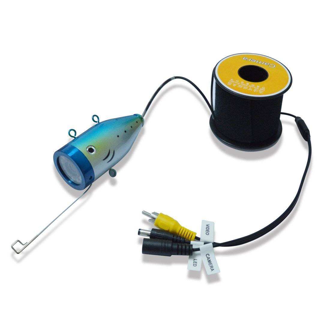 Underwater Waterproof Camera 7 Inch Visual Fishing Detector Monitor 15m