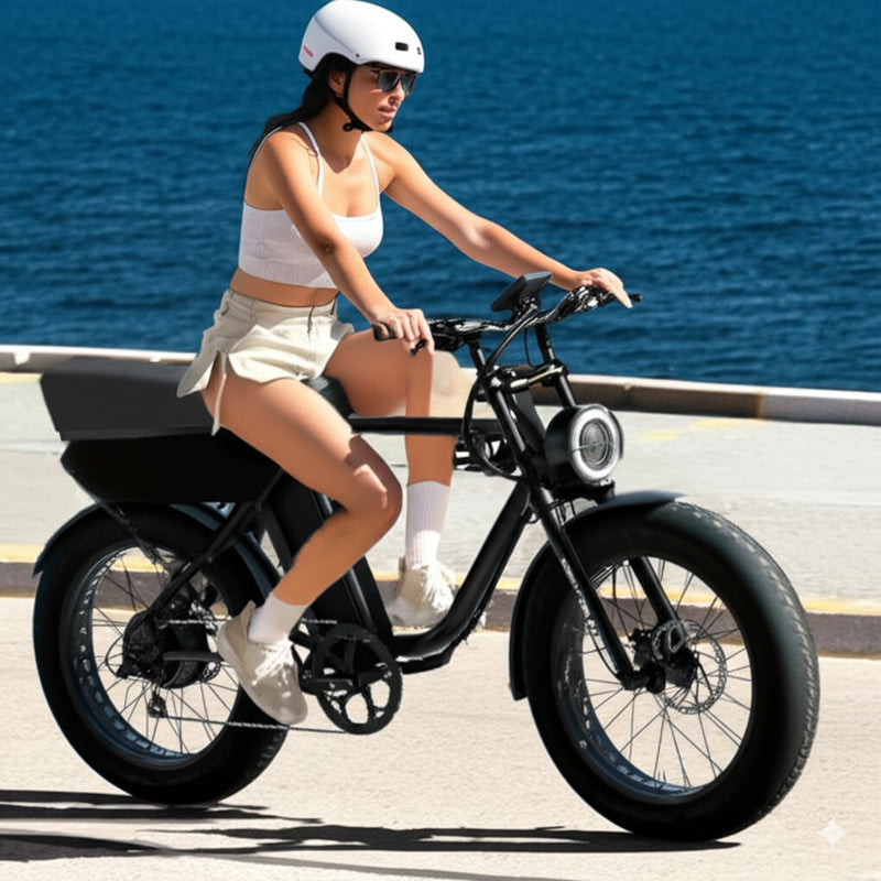 Aluminum Alloy Frame 48V Electric Bike 750W Electric Motor