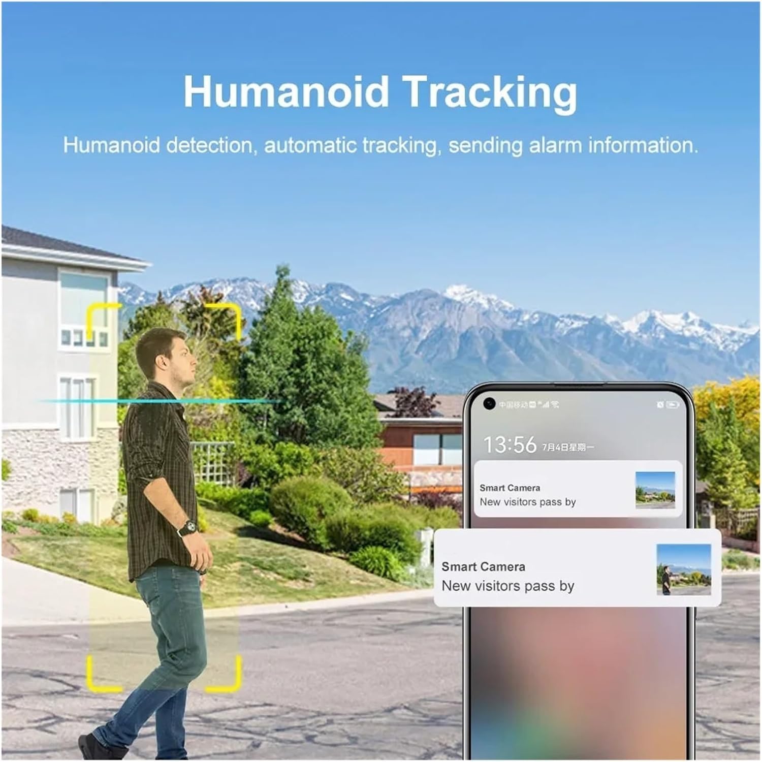 4K UHD Dual Lens 4G Solar Security Camera Outdoor 4X 20X Optical Zoom WiFi