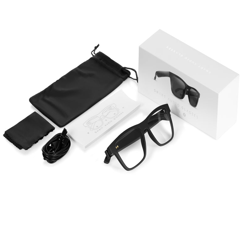 1080P HD Glasses Outdoor Sports Wearable Glasses with for Cycling & Hiking