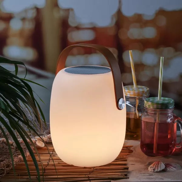 Portable Solar LED Camping Lantern Lamps for Outdoor with Speaker
