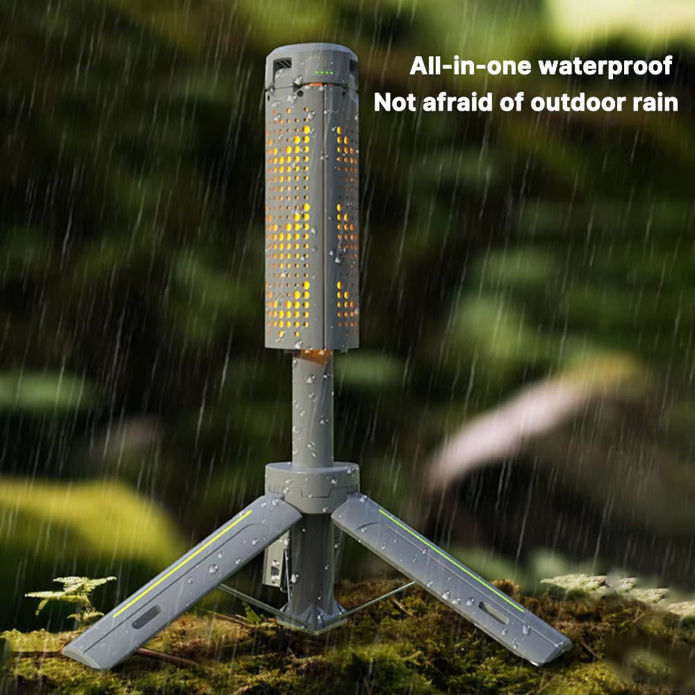 Rechargeable Outdoor Portable Hiking Fishing Telescoping Lantern Camping Light