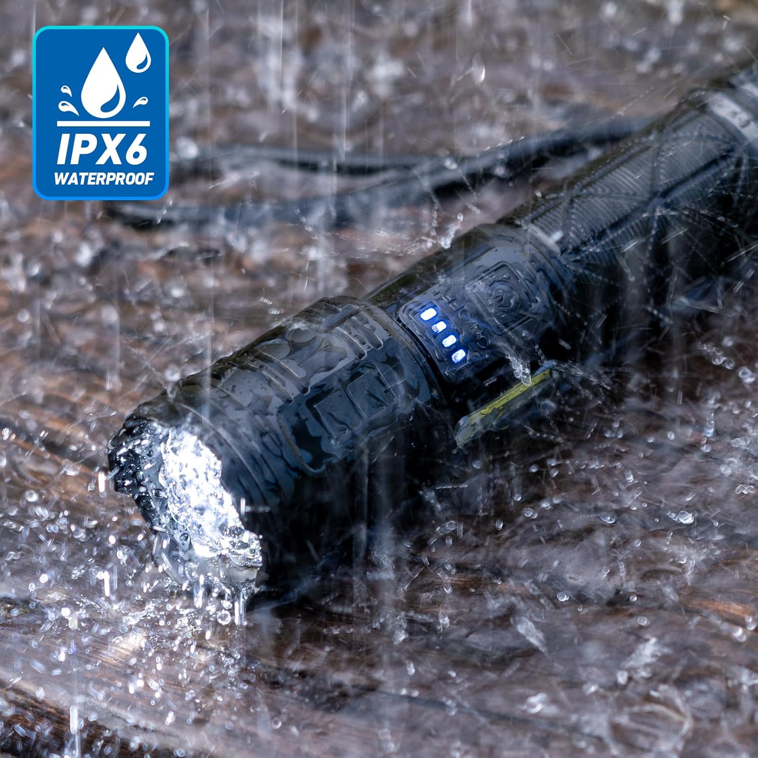 Rechargeable LED Flashlights 99,000 Lumens  7 Modes & Waterproof