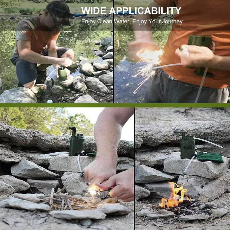 Portable Hiking Water Filtration System