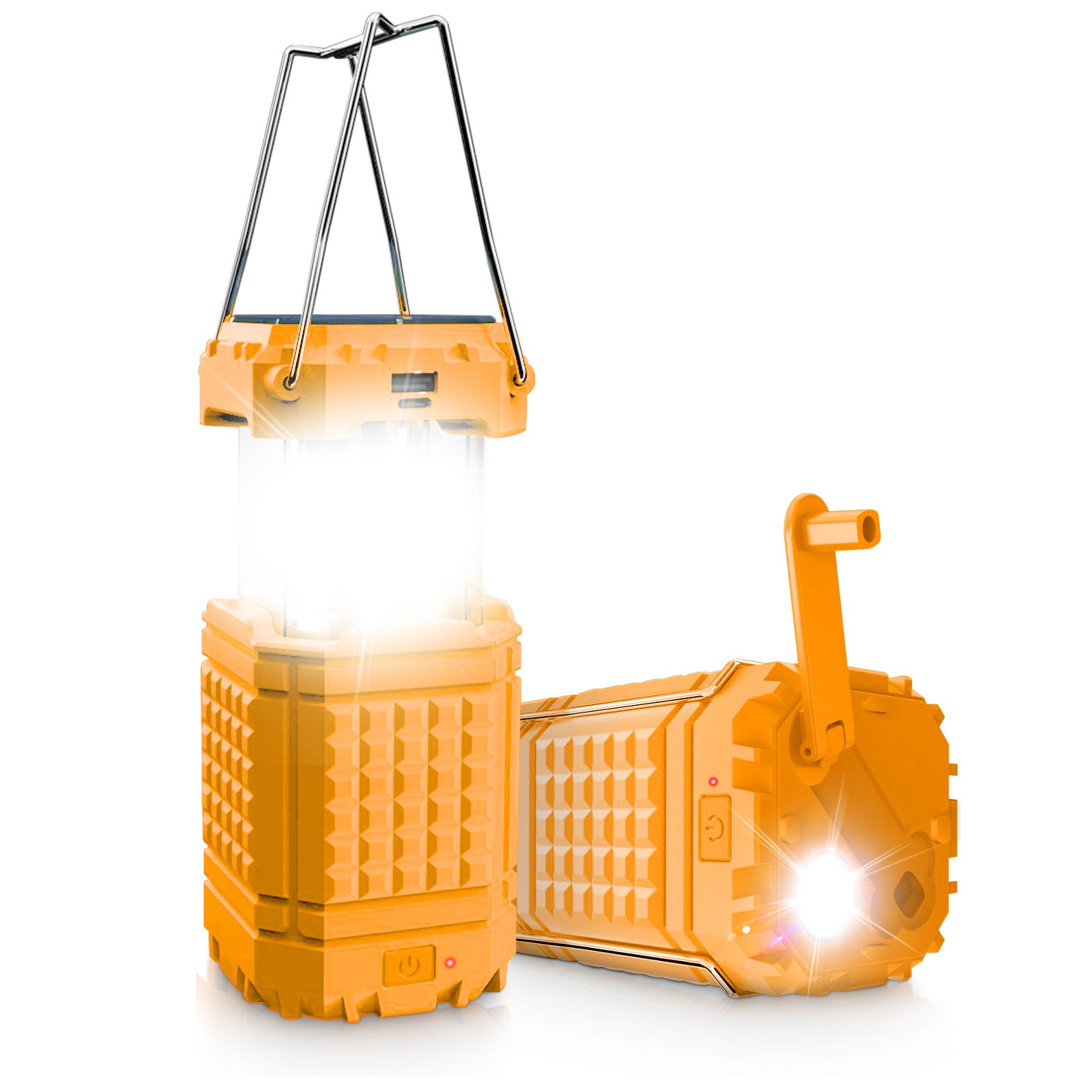 Solar Camping Light Rechargeable 3000Mah IP65 Portable Lantern