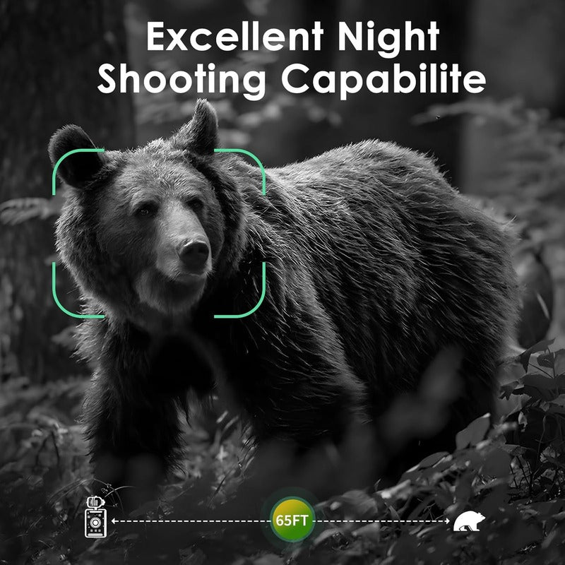WiFi Bluetooth Game Camera with Night Vision Motion Activated 0.1s Trigger
