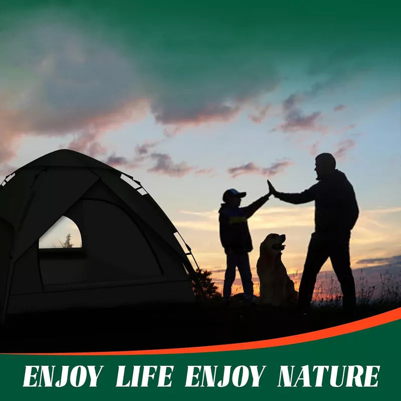 Pop Up Tents for Camping 2-5 Person Tent Easy Setup Waterproof & Windproof