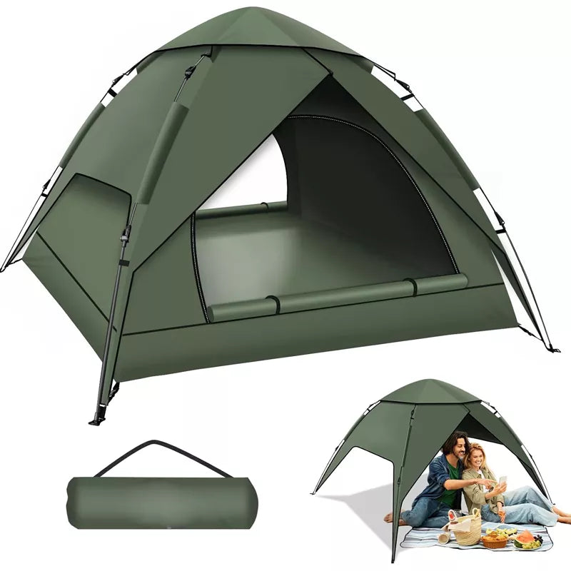 Pop Up Tents for Camping 2-5 Person Tent Easy Setup Waterproof & Windproof