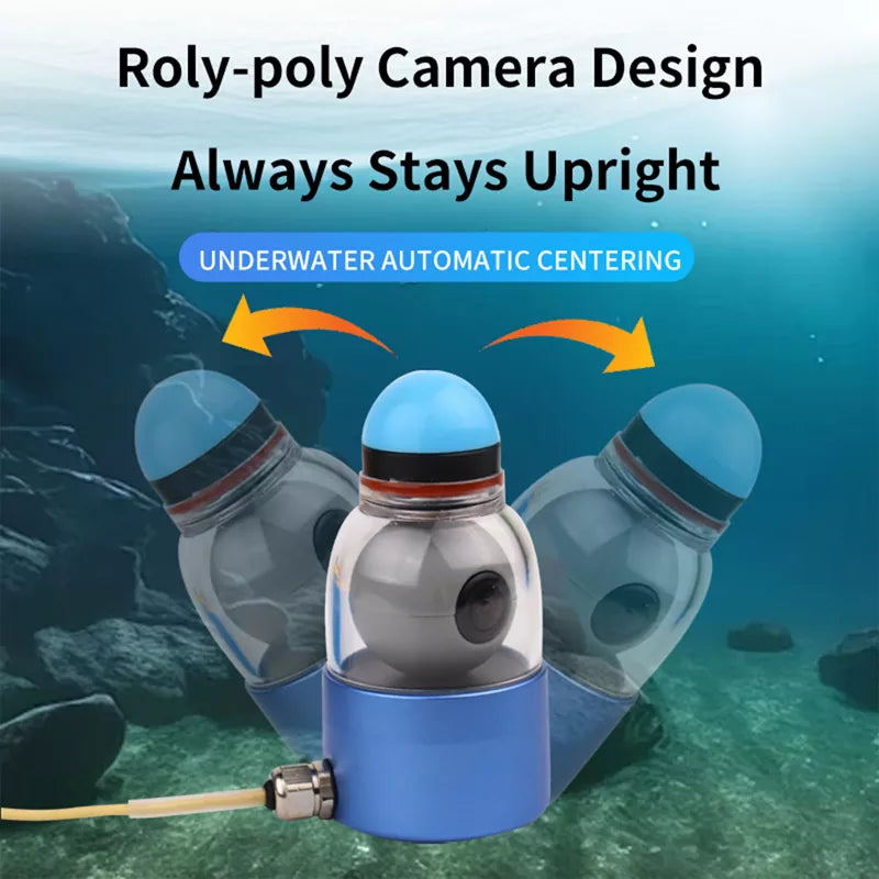 WiFi 360 Rotatable 30m Cable Length Ip68 Infrared Night Vision Fish Finder App