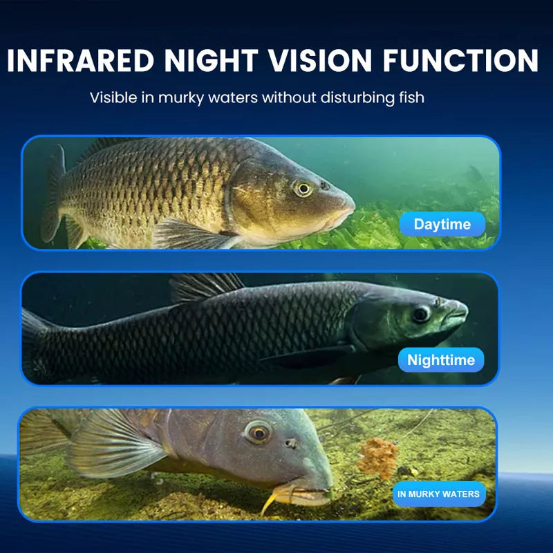 WiFi 360 Rotatable 30m Cable Length Ip68 Infrared Night Vision Fish Finder App