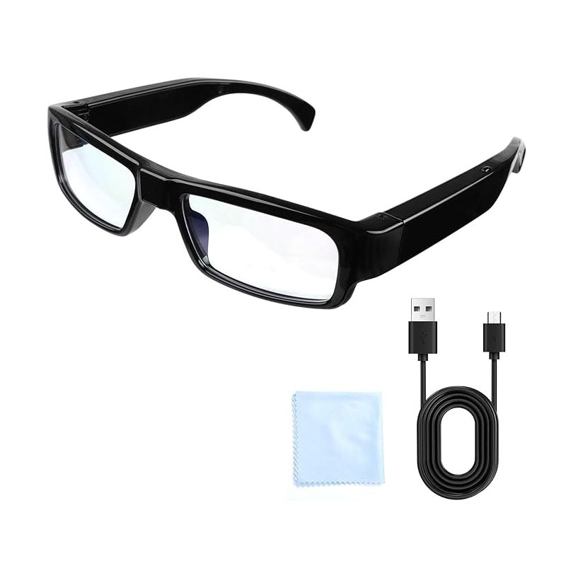 1080P HD Glasses Outdoor Sports Wearable Glasses with for Cycling & Hiking
