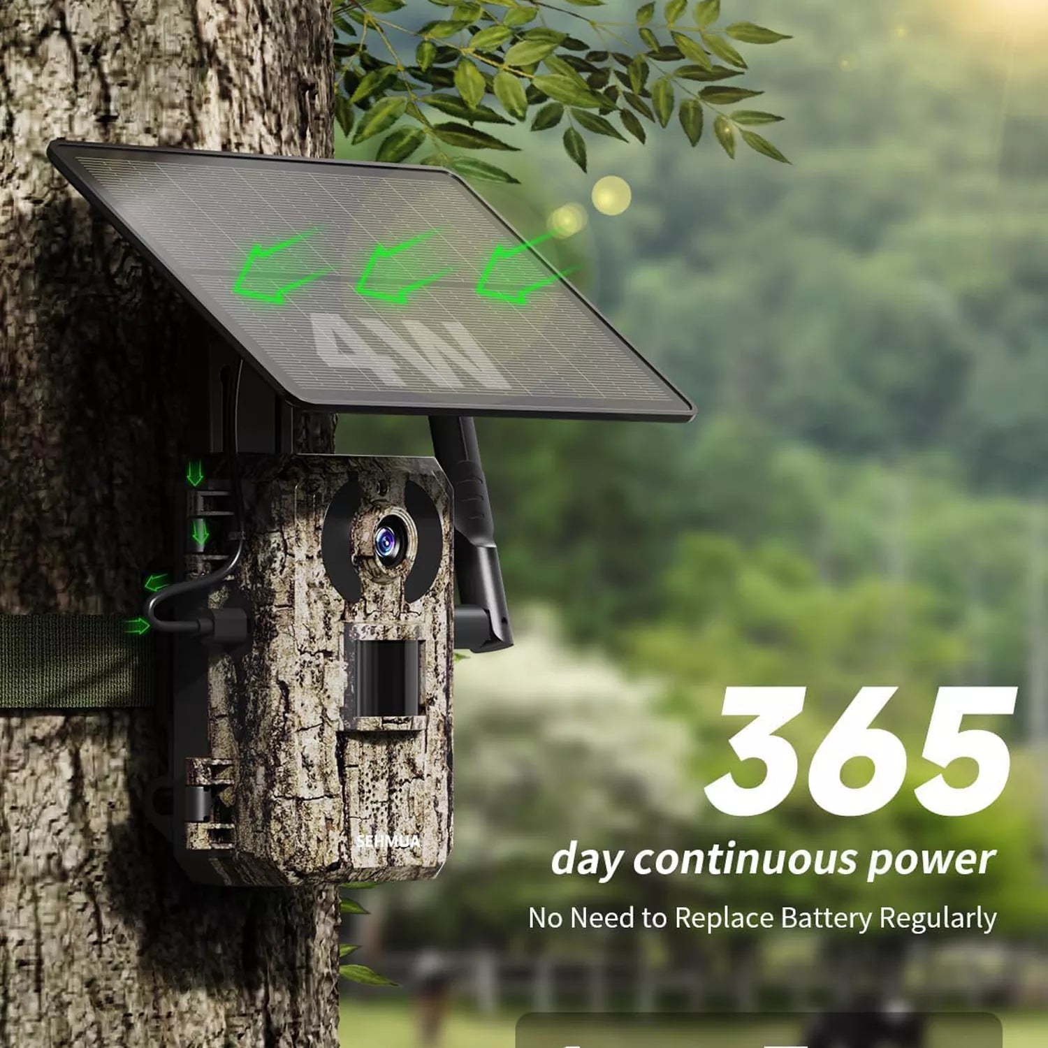 Cellular Trail Cameras with Live Streaming, Built-in 4G LTE SIM Card