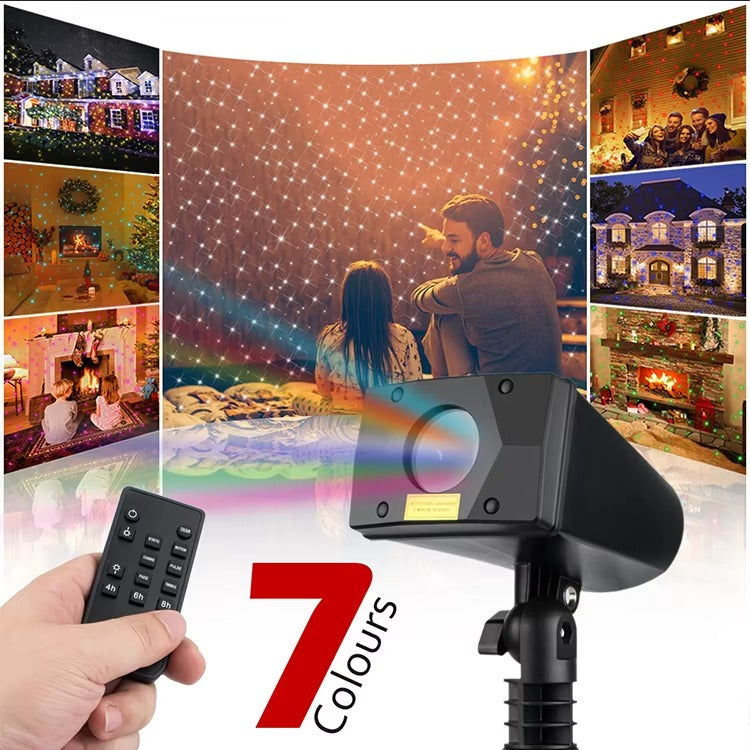 IP65 Outdoor Camping Colorful Laser Light with Remote Control Easy Installation