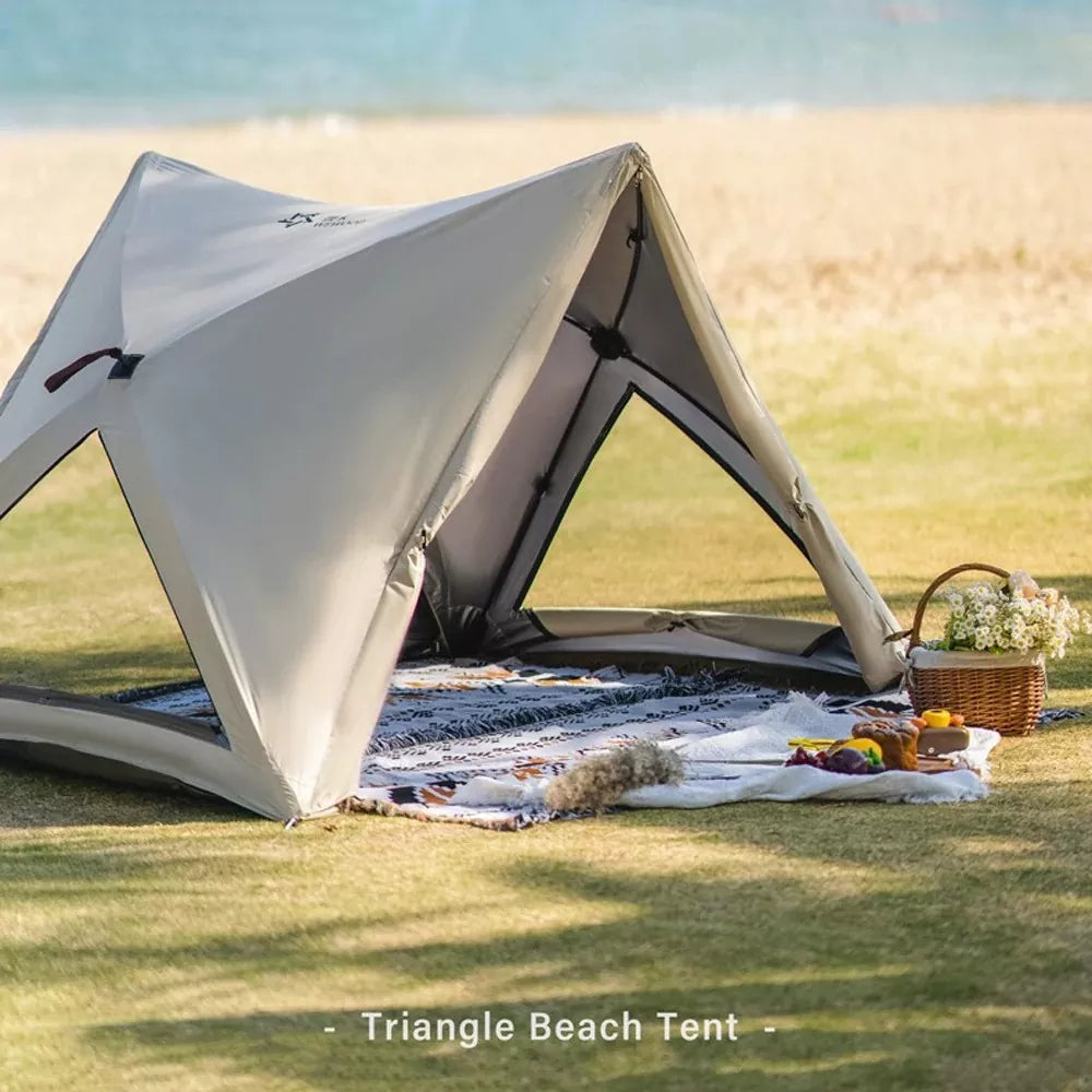 Outdoor Quick-Opening Camping Tent Lightweight Water Sun Wind Proof