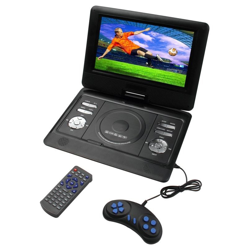 10 Inch TFT LCD Screen Digital Multimedia Portable DVD with Card Reader