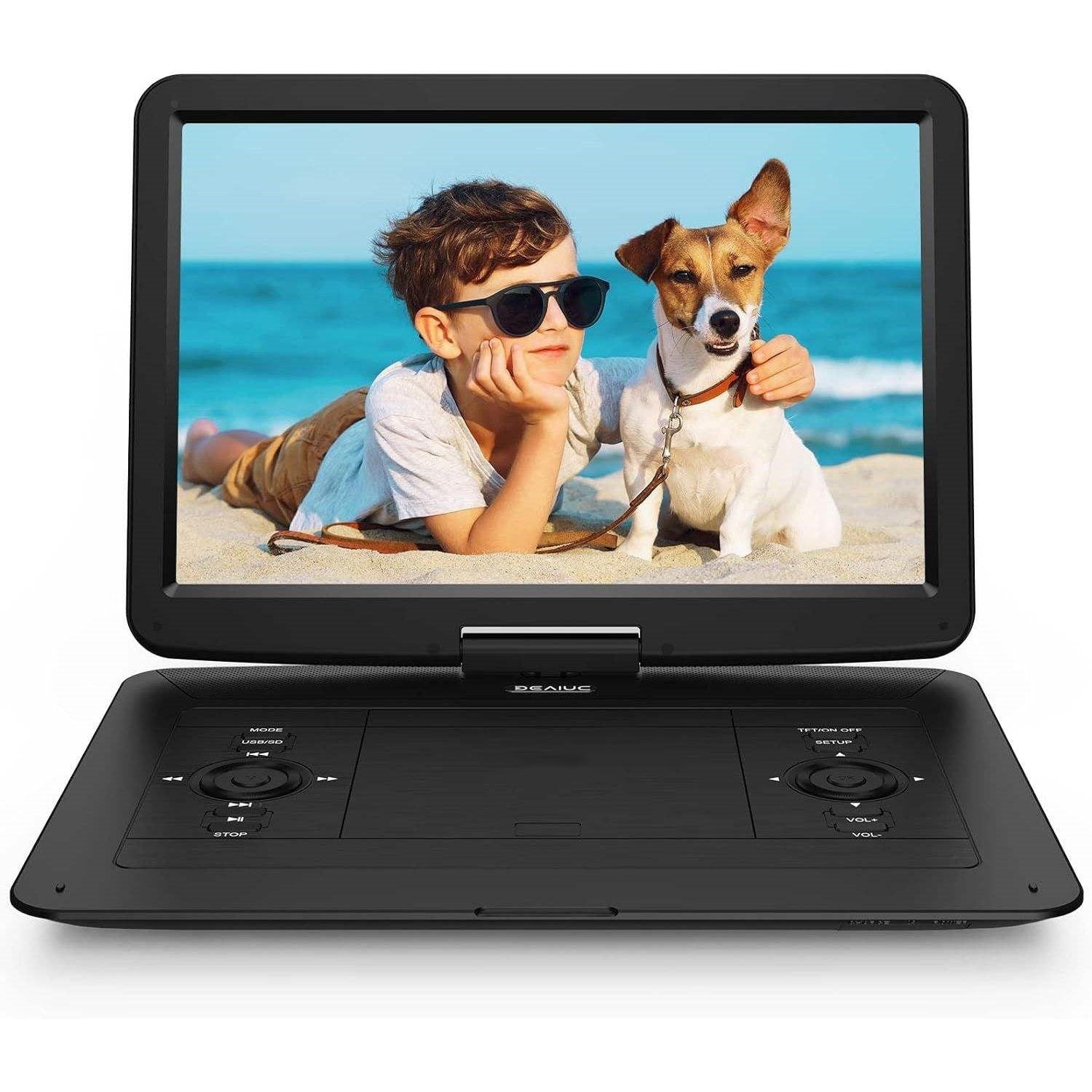17.9 Inch Portable DVD Player 15.6 Inch HD Swivel Screen