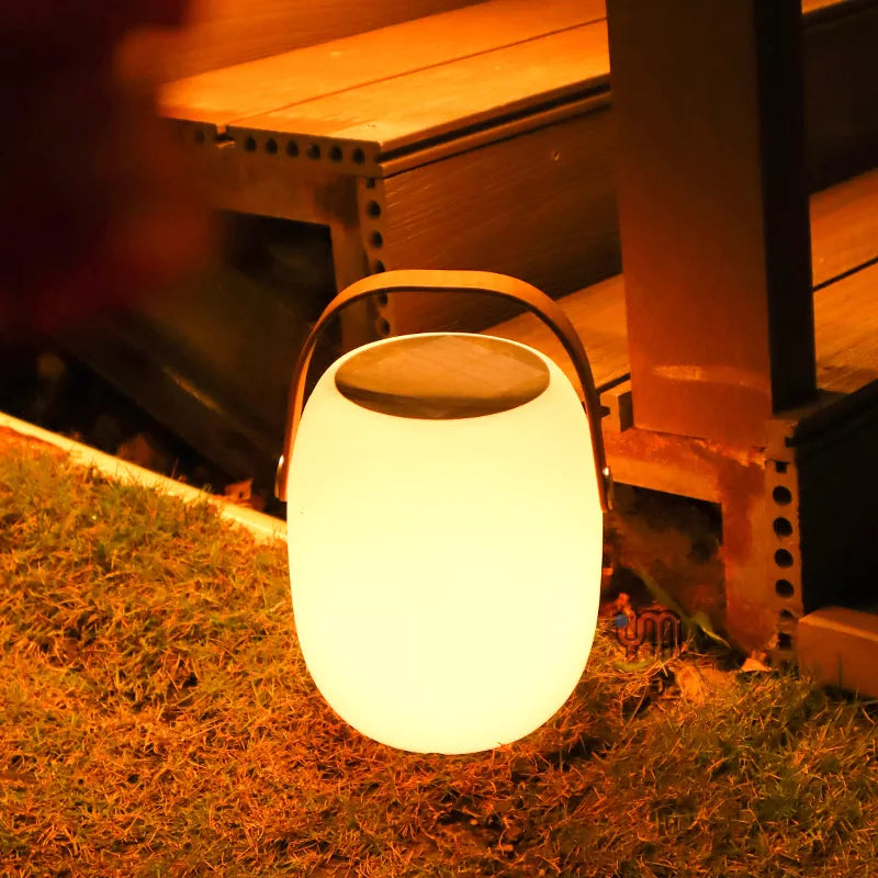 Portable Solar LED Camping Lantern Lamps for Outdoor with Speaker
