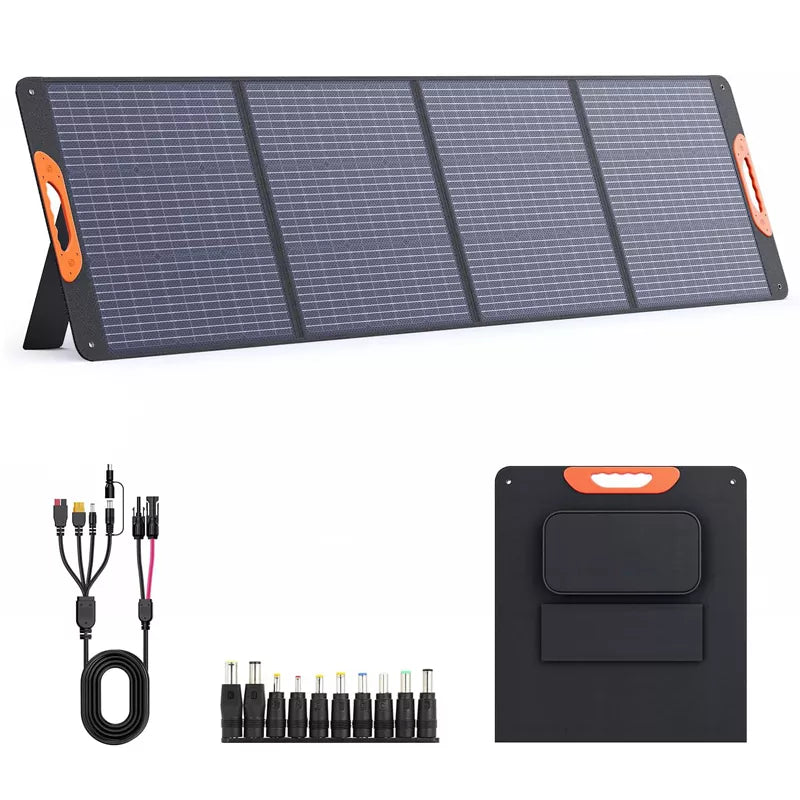 240 Watt Portable Solar Panel for Power Station IP67 for Camping RV Trip