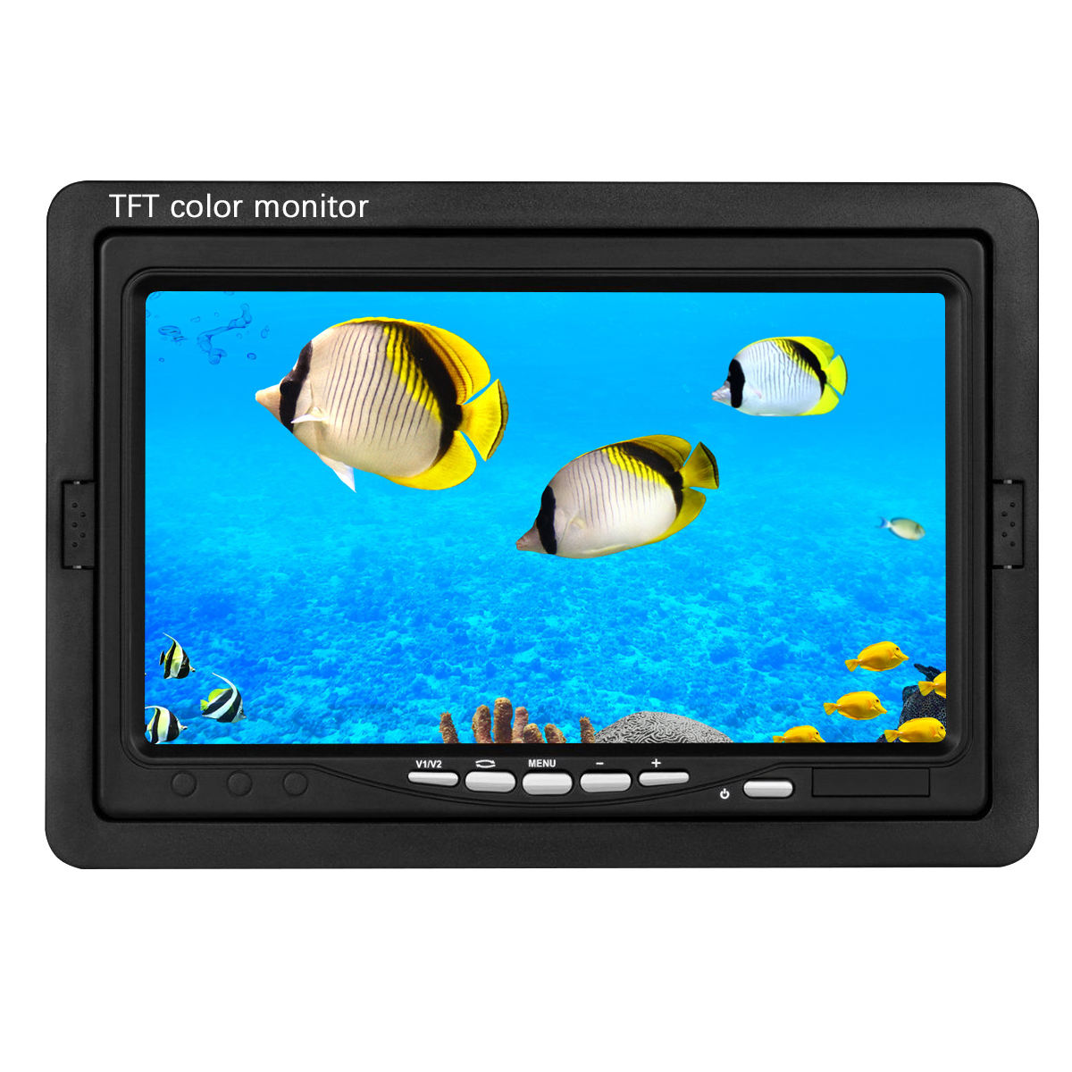 Underwater Waterproof Camera 7 Inch Visual Fishing Detector Monitor 15m