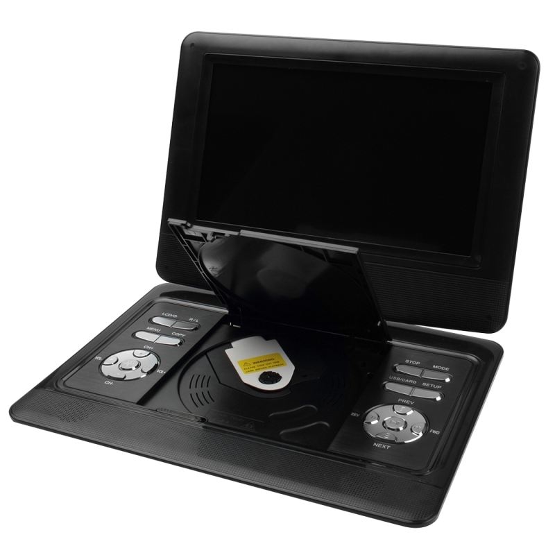 10 Inch TFT LCD Screen Digital Multimedia Portable DVD with Card Reader
