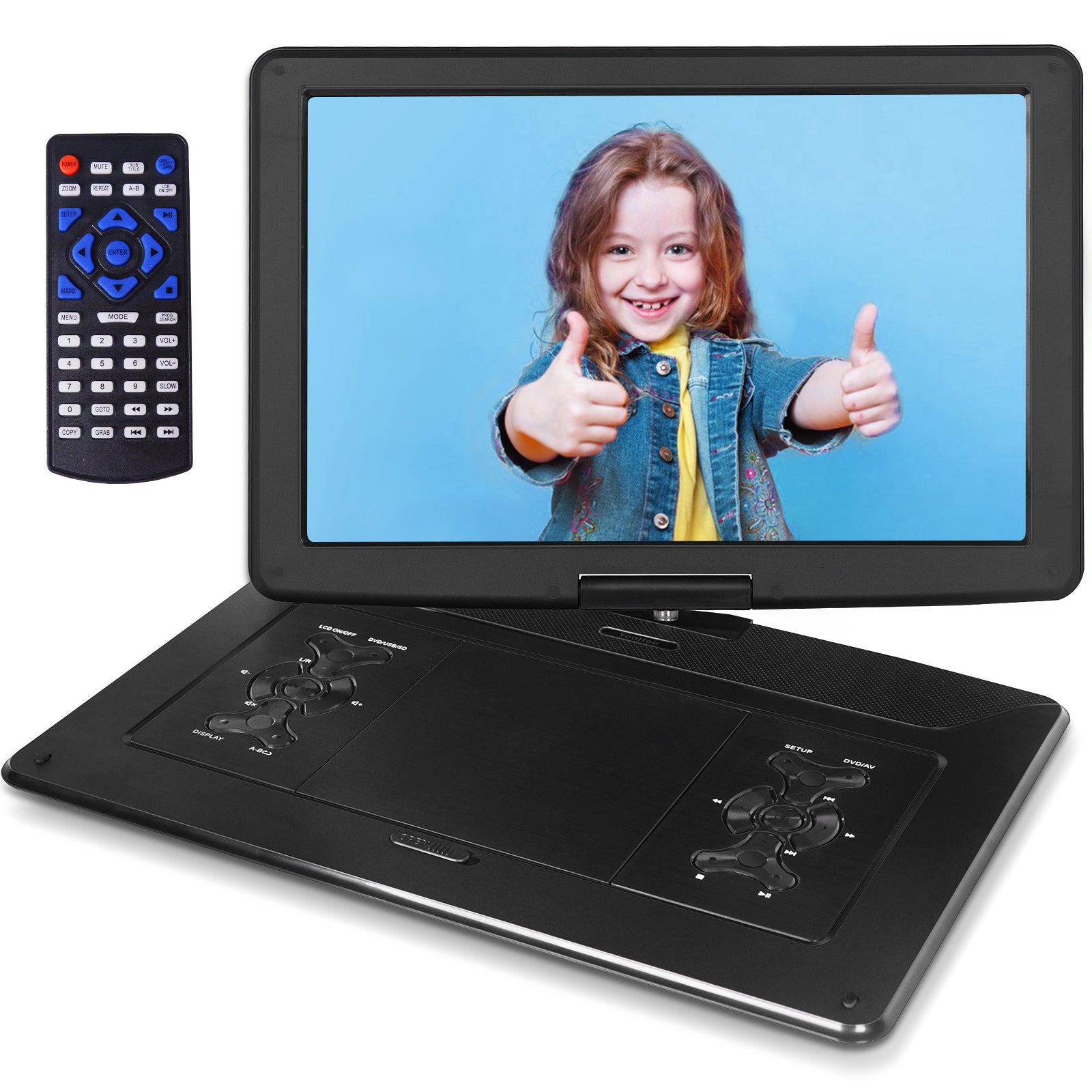 Large HD Screen 29 inch Portable DVD Player CD Player