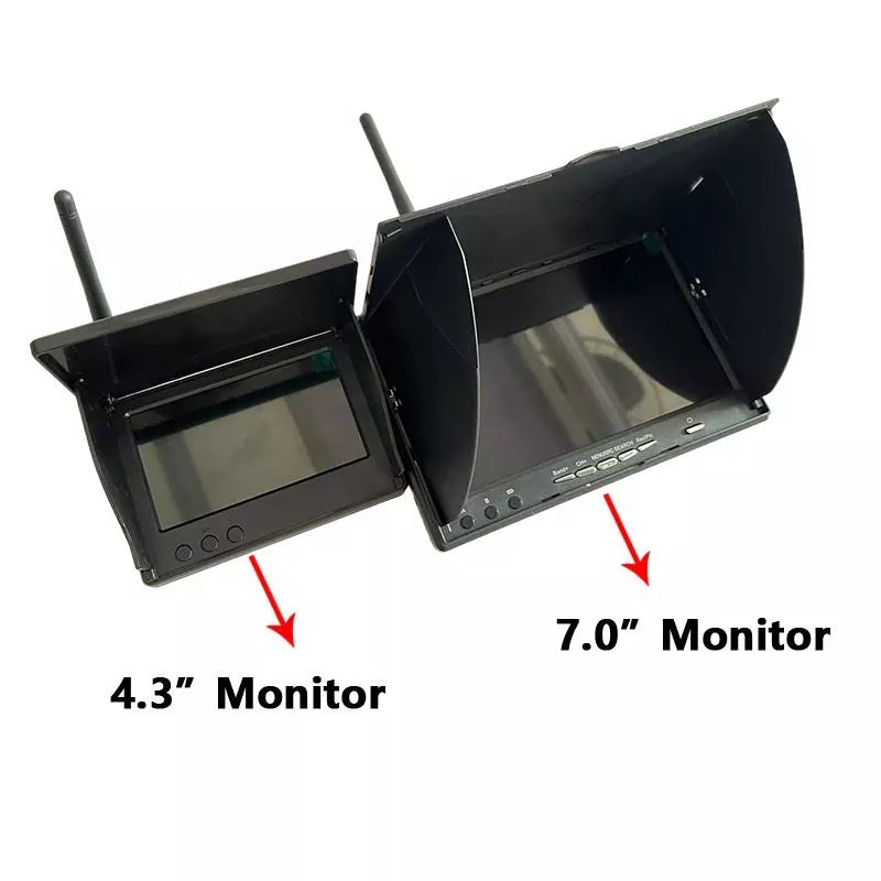 Underwater Sonar Camera Echo Sounder 7-inch 500-meter Bait Boat Live Video