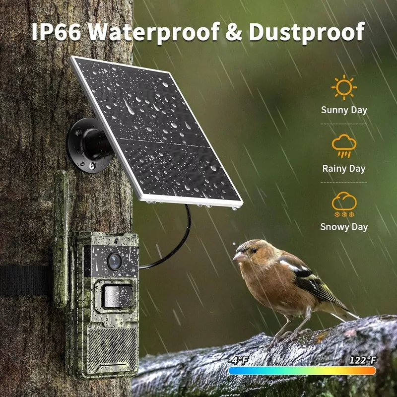 2.7K Game Cameras Cellular Trail Cameras with Night Vision Motion Activated IP66