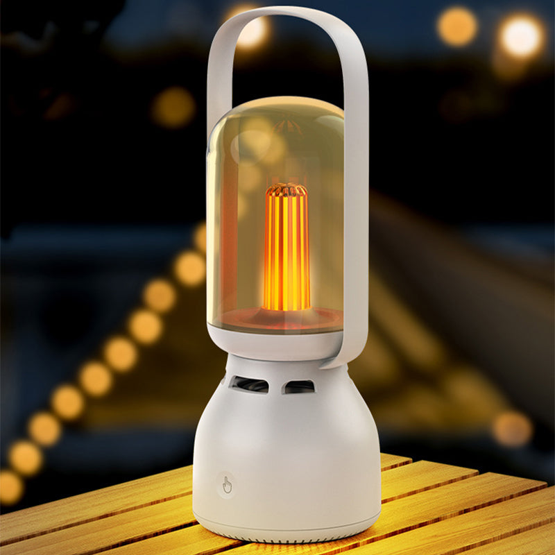 Outdoor Speaker Lighting Dimmable Camping Retro Music Desk Lamp
