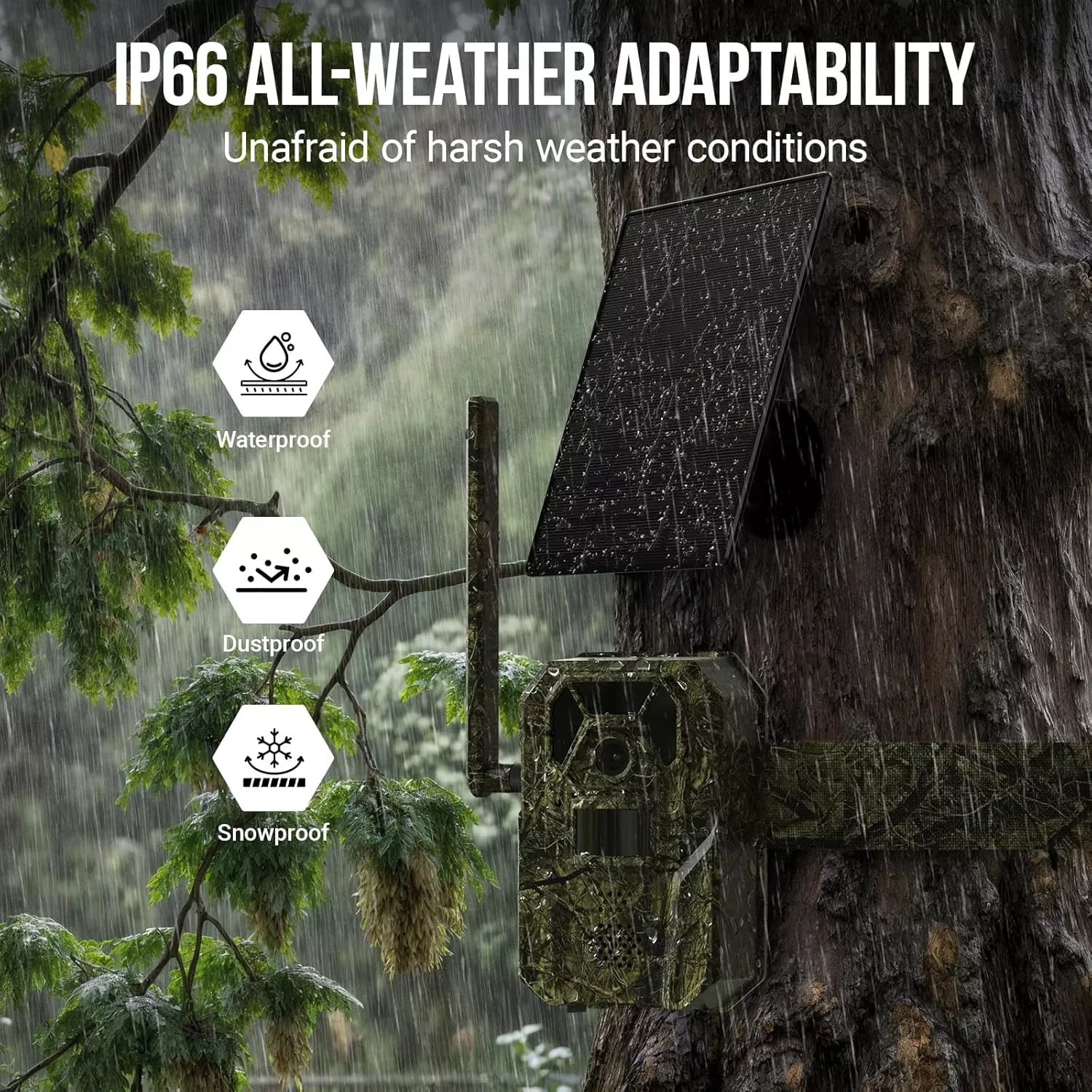 4G Cellular Trail Camera 2K Audible Video 0.3s Trigger 940nm No Glow