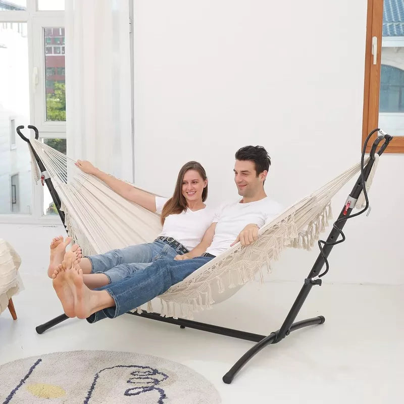 Hammock Hanging Swing Double Max 500lbs Macrame