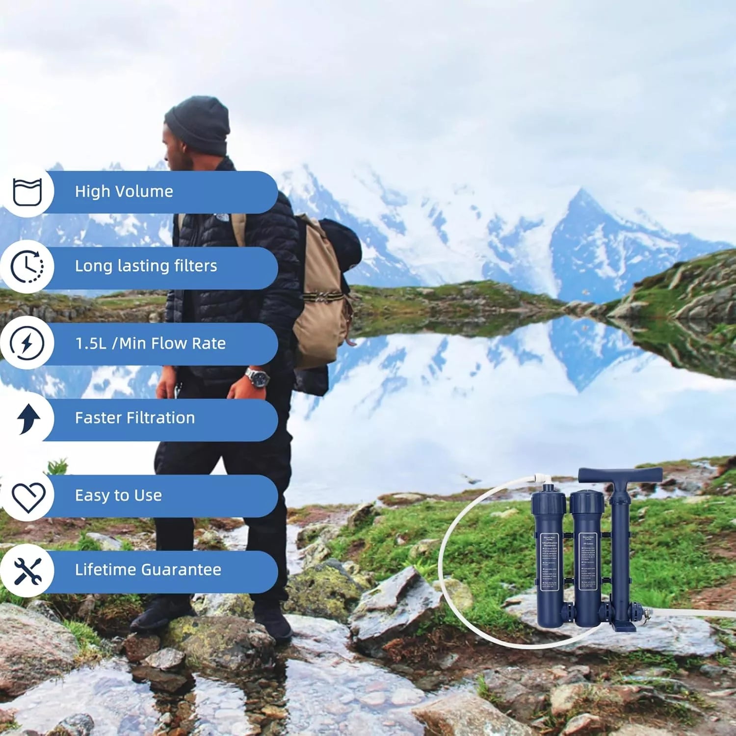 Pro Water Purifier Water Purification System for Survival