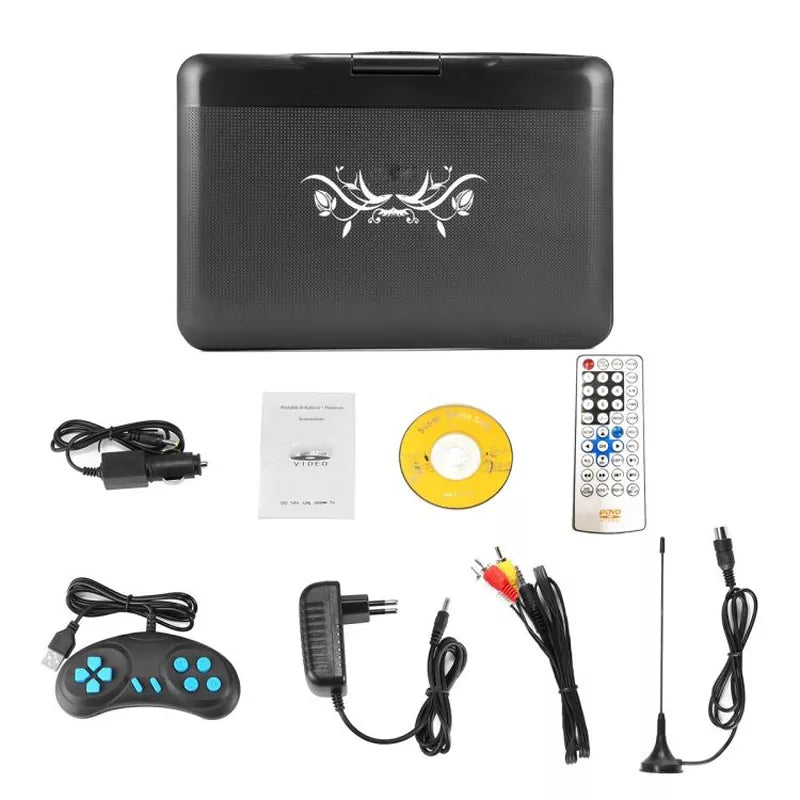 13.9 Inch Portable Digital DVD EVD Player RecordersTV / FM / USB / Game