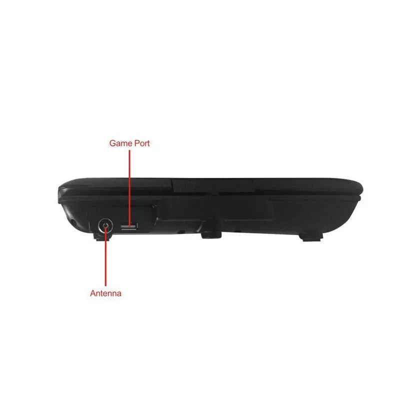 9.8 Inch Fm Tv Evd Vcd Game Photo Sd Usb 3d Portable Dvd Player