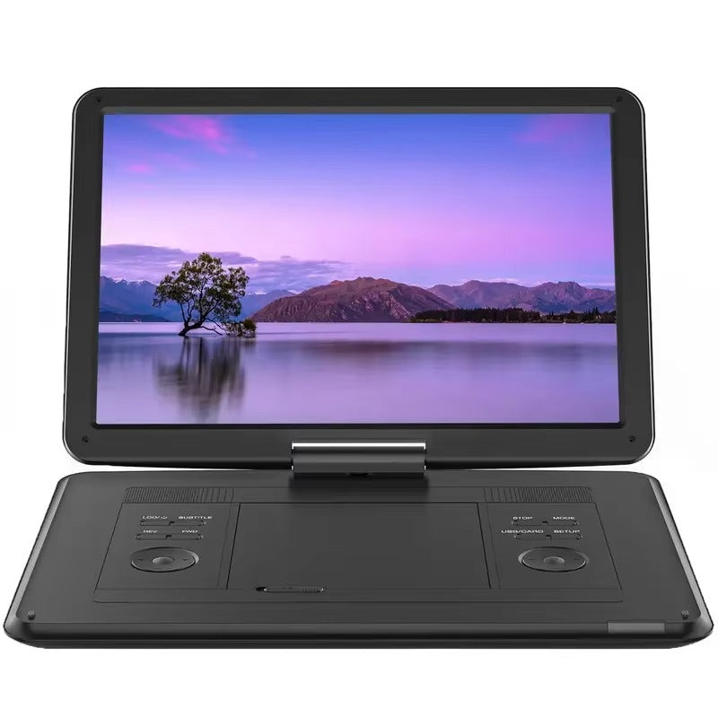 17.5" Portable DVD Player with 15.6" Large HD 6 Hours Rechargeable Battery